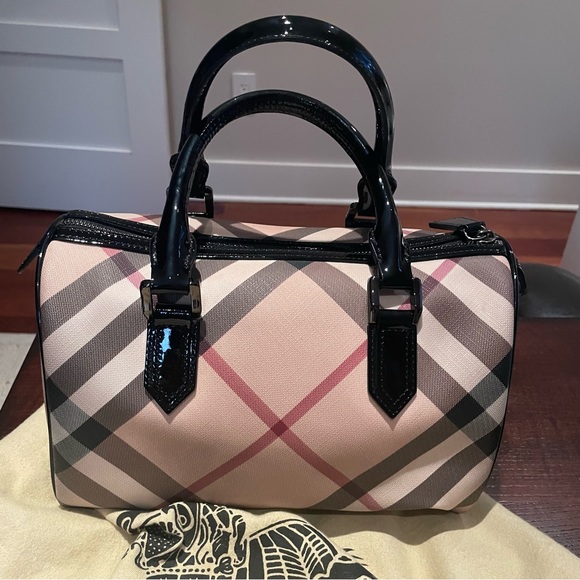 Burberry Bags Burberry Check Chester Bowling Bag Poshmark
